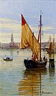 Antonietta Paintings - Barca Da Pesca, Venezia by Antonietta Brandeis